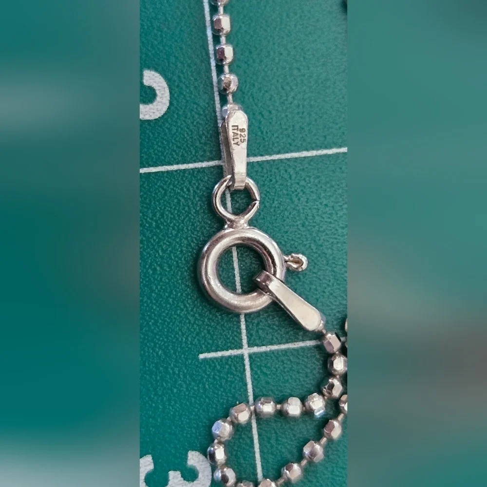 Earrings Neclace Set Mother Pearl 925 Sterling